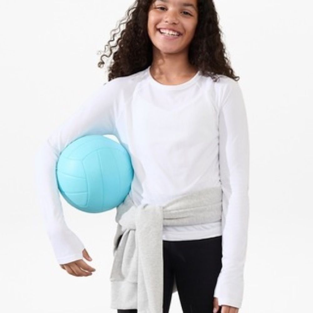 Athleta Girl Power Up Sport Length Top